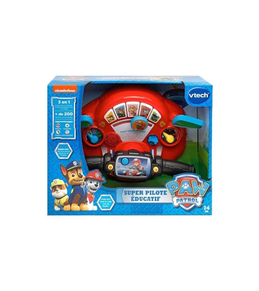 VTECH Patpatrouille Super pilote educatif