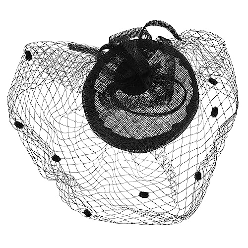 Chapeau en Tulle pour Fille et Femme - Couvre-Chef de Banquet et Mariage en Maille