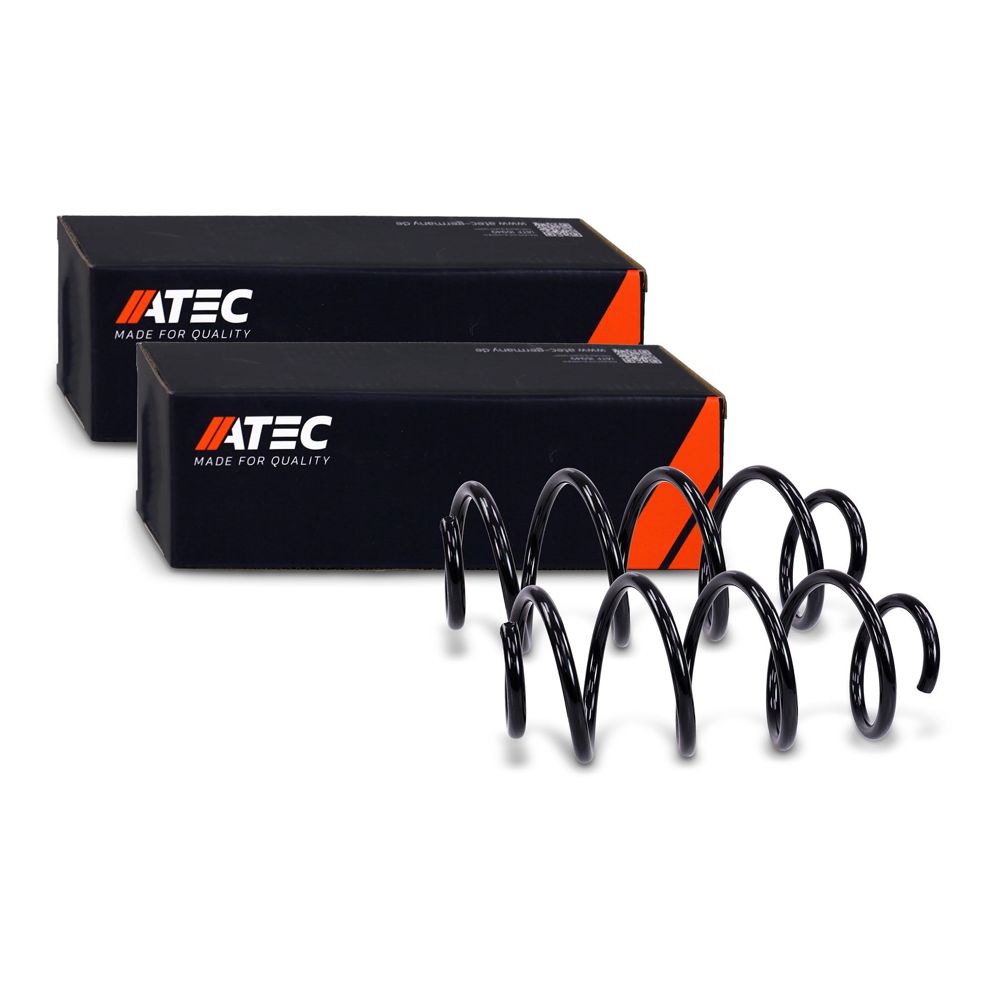 ATEC Germany 2x Fahrwerksfeder vorne links & rechts