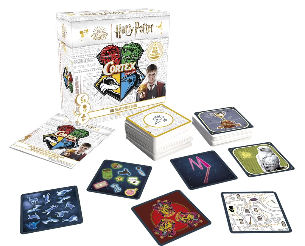 Asmodee Cortex Harry Potter - Gioco Da Tavolo In Italiano Per 2-6 Giocatori, Dagli 8 Anni In Su - 4
