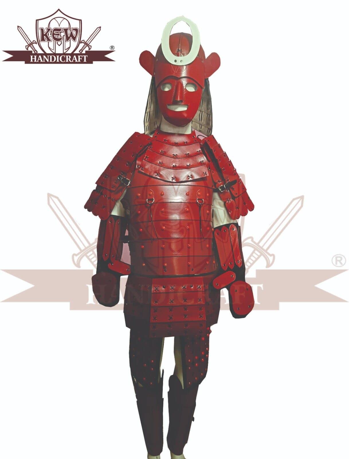 Japanese Samurai Leather Warrior Armor O-Yoroy, Historical Armor