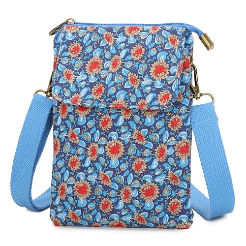Image of Small Crossbody Phone Purse Wallet Bag Cute Crossbody Purse Cellphone Wallet Shoulder Bag For Women and Girls Gifts