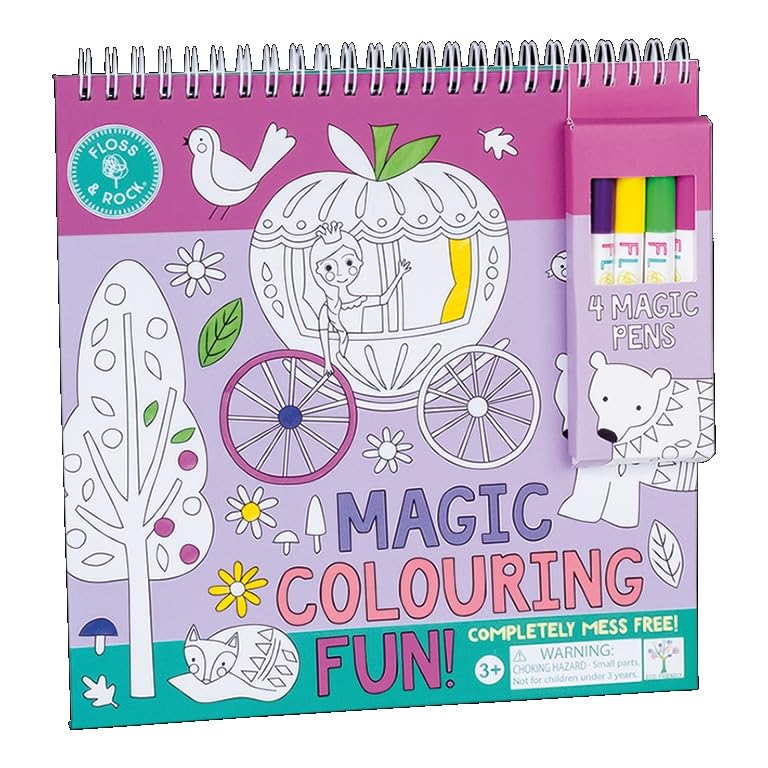 Coloriage magique conte de fées Floss and Rock de 20,8 cm