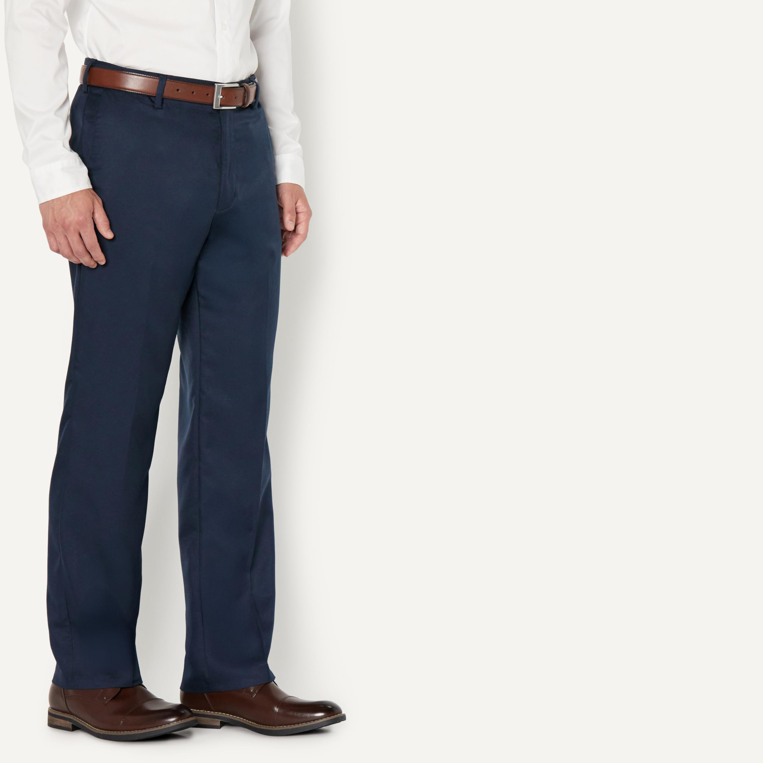 Amazon Essentials Stivaletti Eleganti alla Caviglia con Punta Stile Cap Toe Uomo