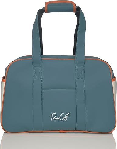 d　Puma Basic Boston Bag PUMA Golf Boston Bag, Basic Boston Bag, Warm White/Dark Sage