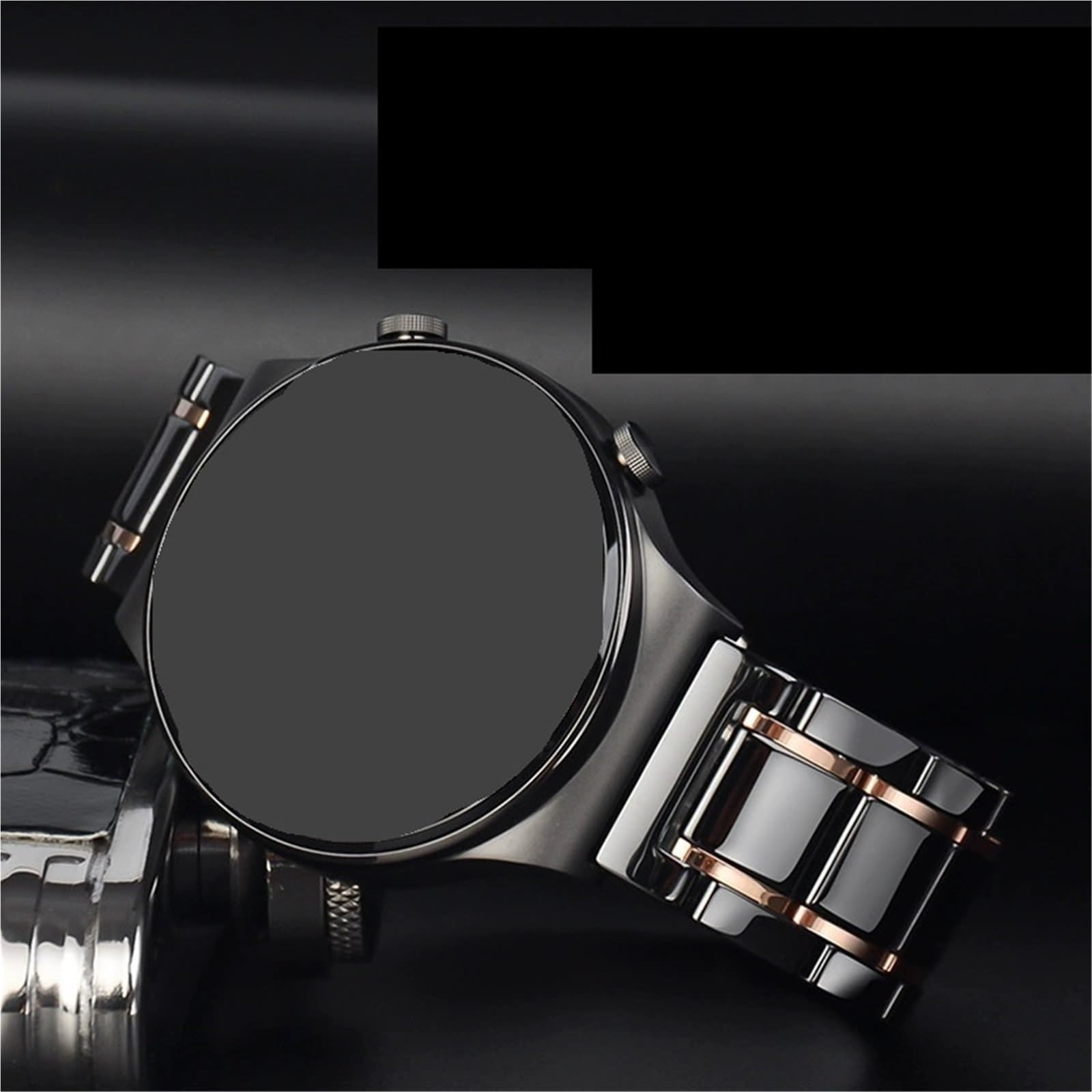 Cinturino in ceramica bianco a sgancio rapido da 22 mm a 20 mm for uomo e donna, cinturino di ricambio universale regolabile