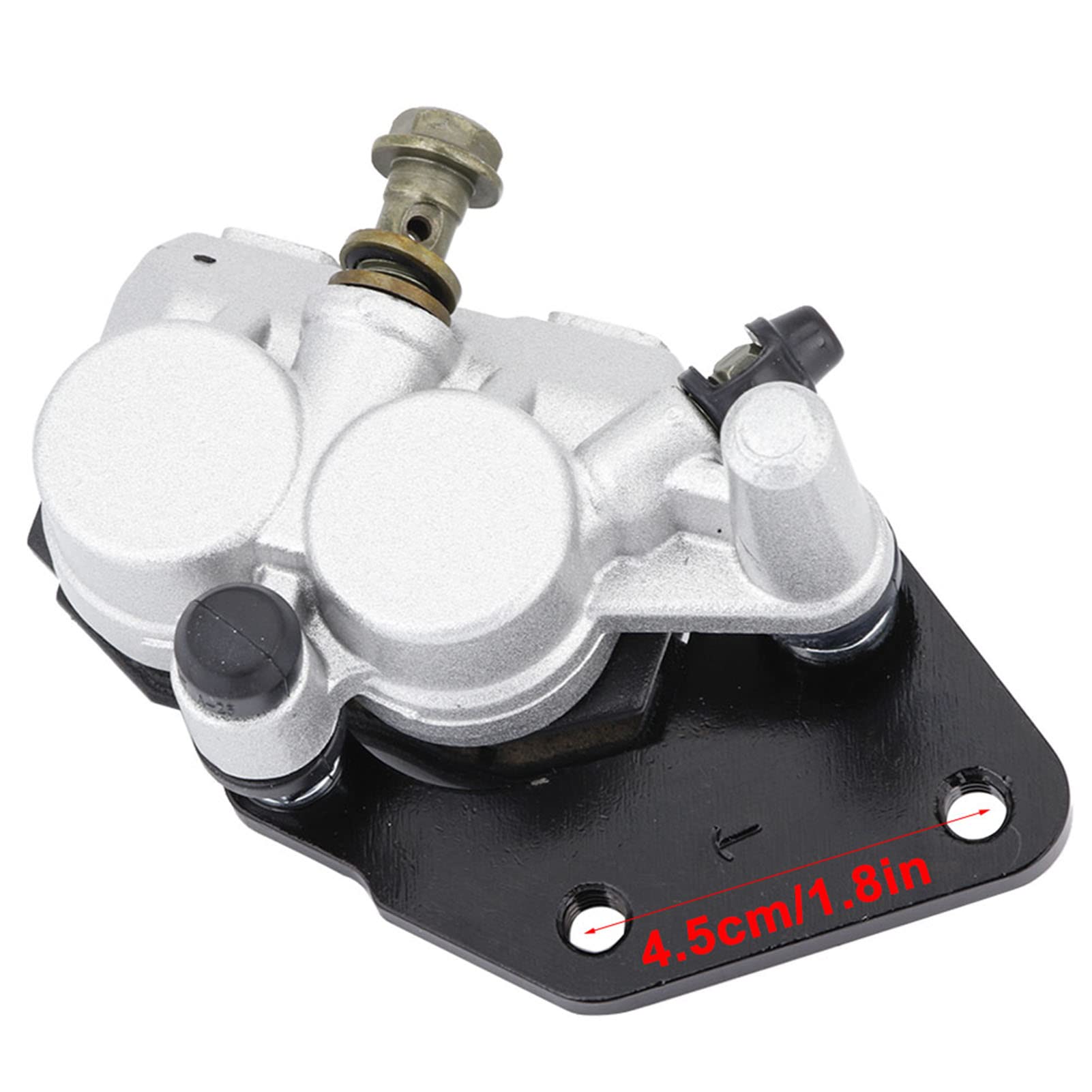 Étrier de Frein Arrière de Moto, Assemblée arrière d'étrier de Frein pour la Moteur de Moto 100-125, étrier de Frein Hydraulique Arrière en Alliage d'aluminium