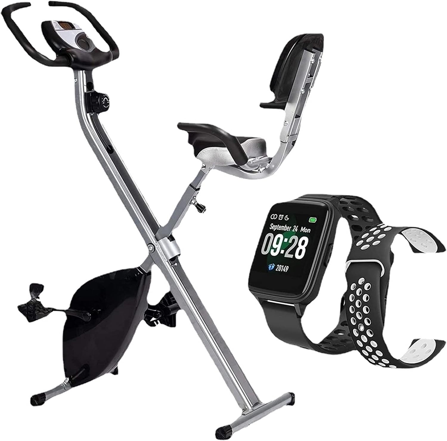 Bicycle Trainer Exercise Bikes for home use, foldable fitness bike with