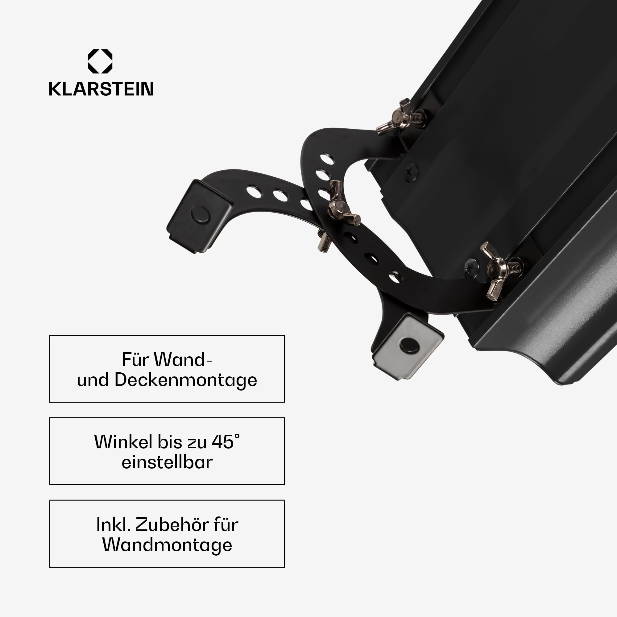 blumfeldt Heizstrahler, Elektrische Heizung für Terrasse & Garten, Infrarotstrahler mit Fernbedienung, Timer, LED-Anzeige, IP44 Infrarot Heizstrahler, CO2-Freie, Energieeffiziente Heizung, 3000W