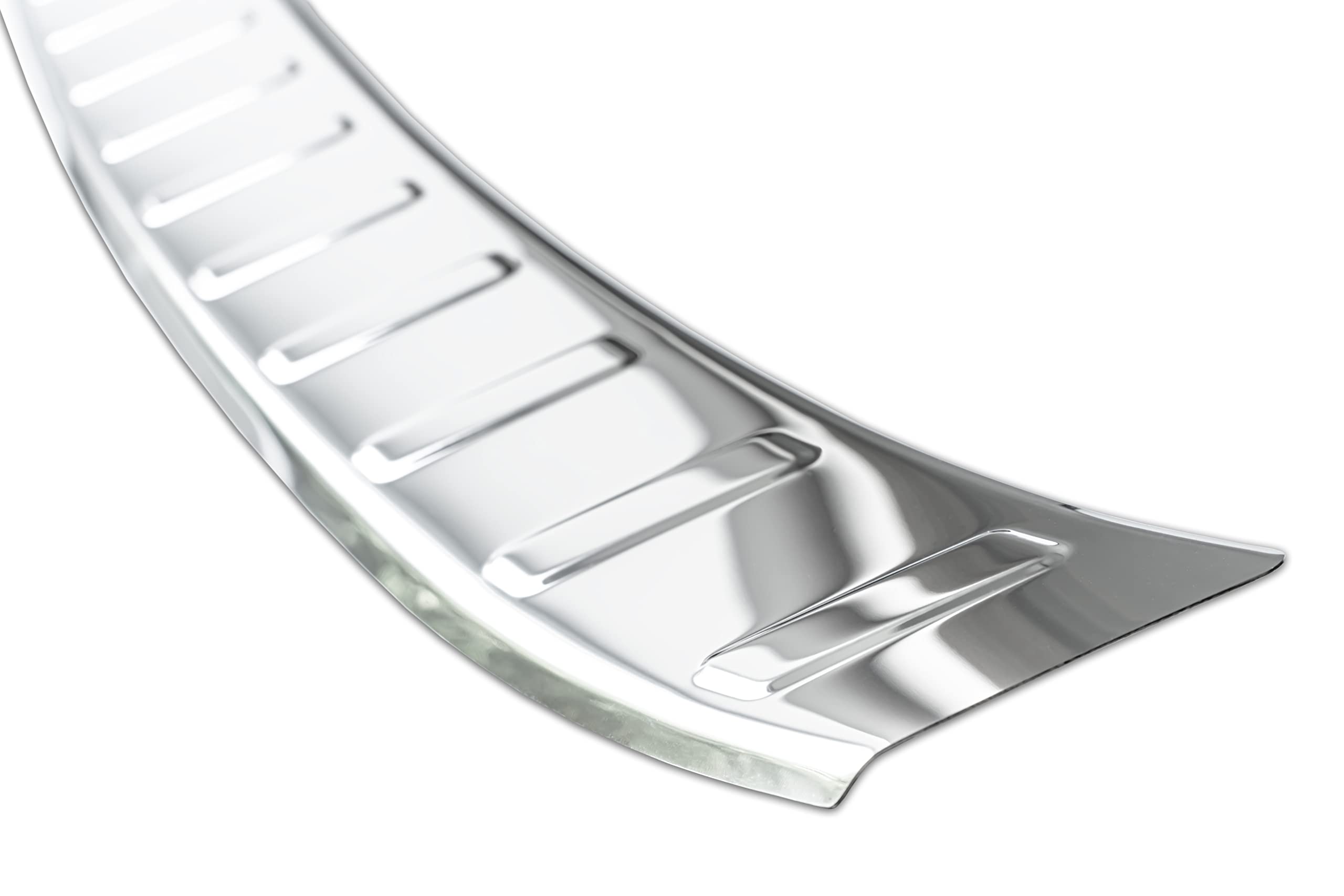 Protezione per paraurti in acciaio inox cromato, compatibile con Audi Q3 Sportback | tipo F3 | anno di costruzione dal 2019 | qualità premium di RECAMBO