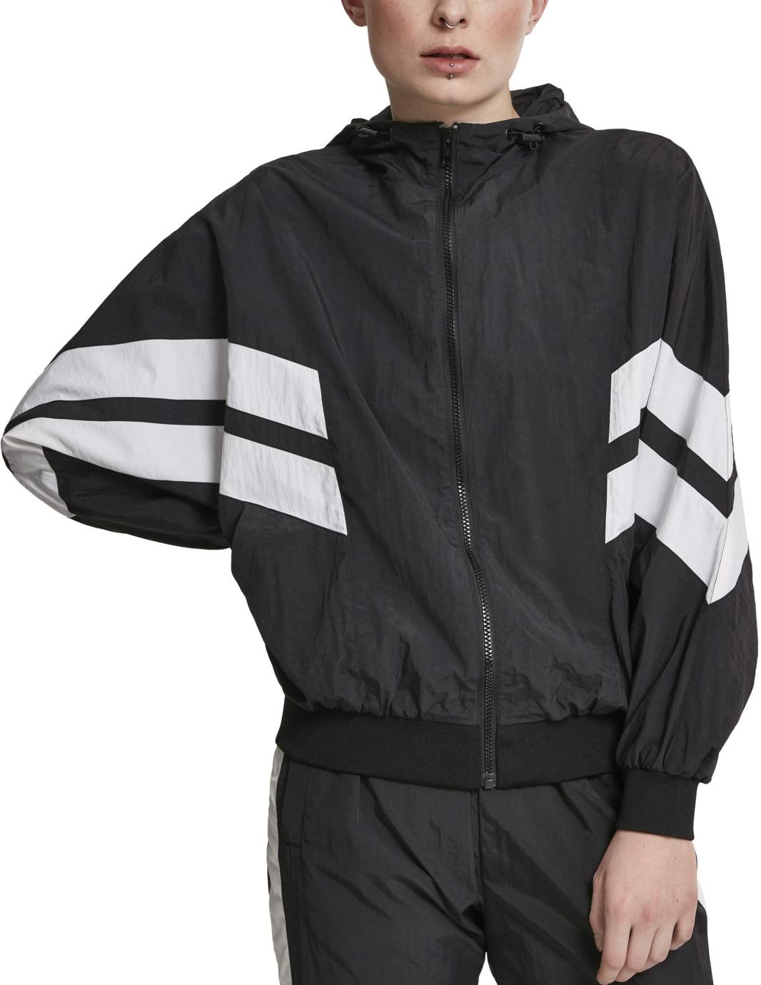 Urban ClassicsWomen's Ladies Crinkle Batwing Jacket Jacket