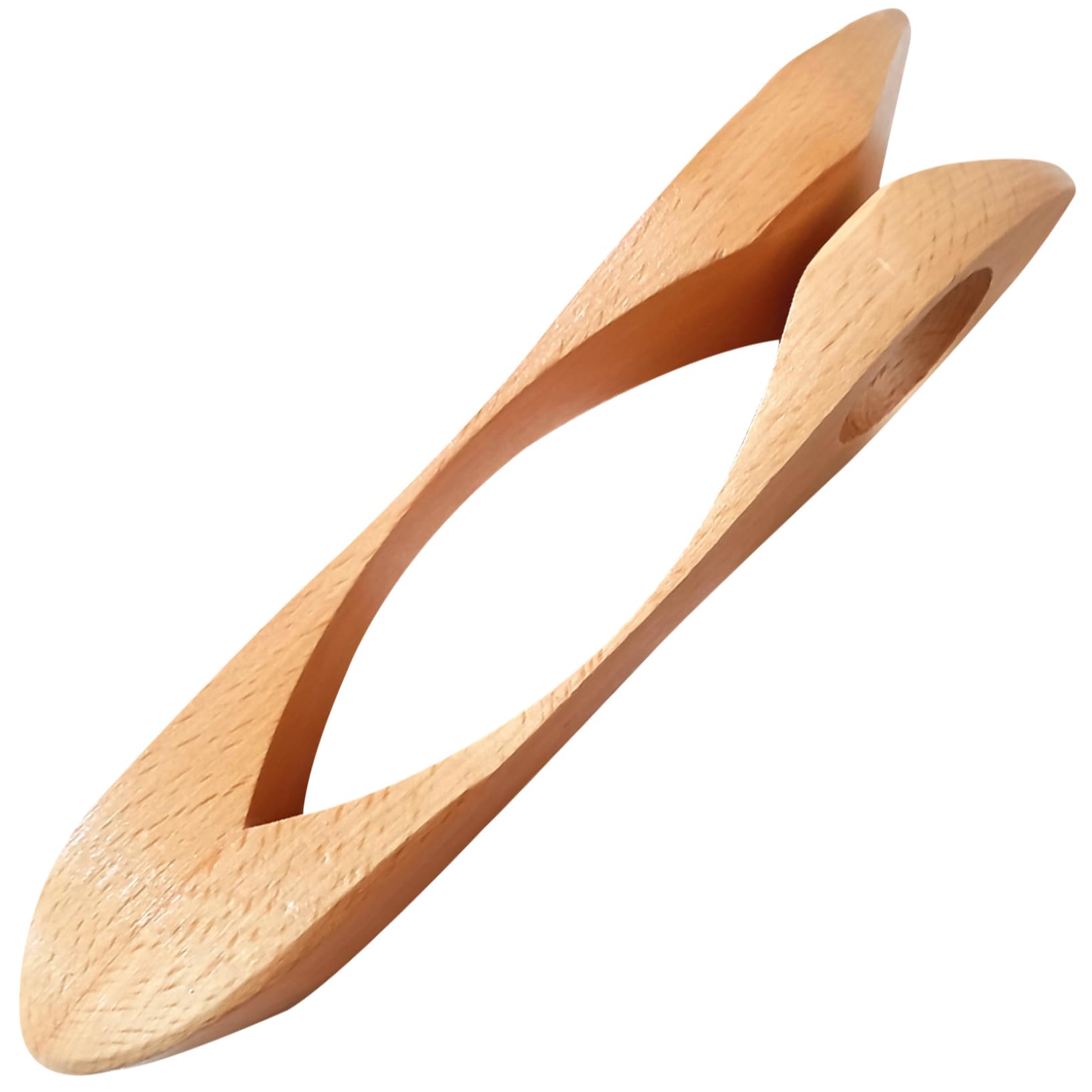 Musical Spoons Instruments, 8.3 Inch Long Wooden Spoons Instrument Traditional Percussion Spoon Musical Folk Wooden Percussion Instrument for Party Holiday, Steel Drums