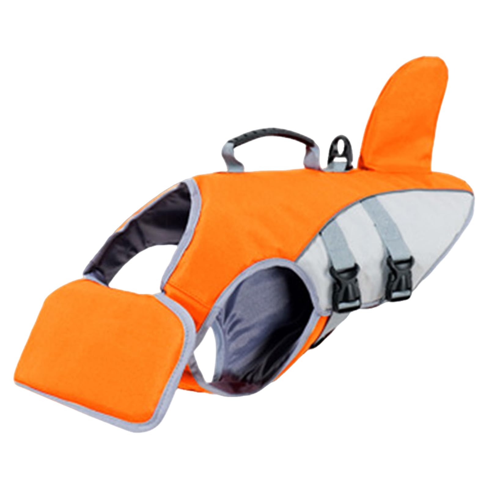 Dog Life Jacket Float Vest with Rescue Handle Adjustable Straps for Small Medium Large Breeds Outdoor Swim,XL,Orange