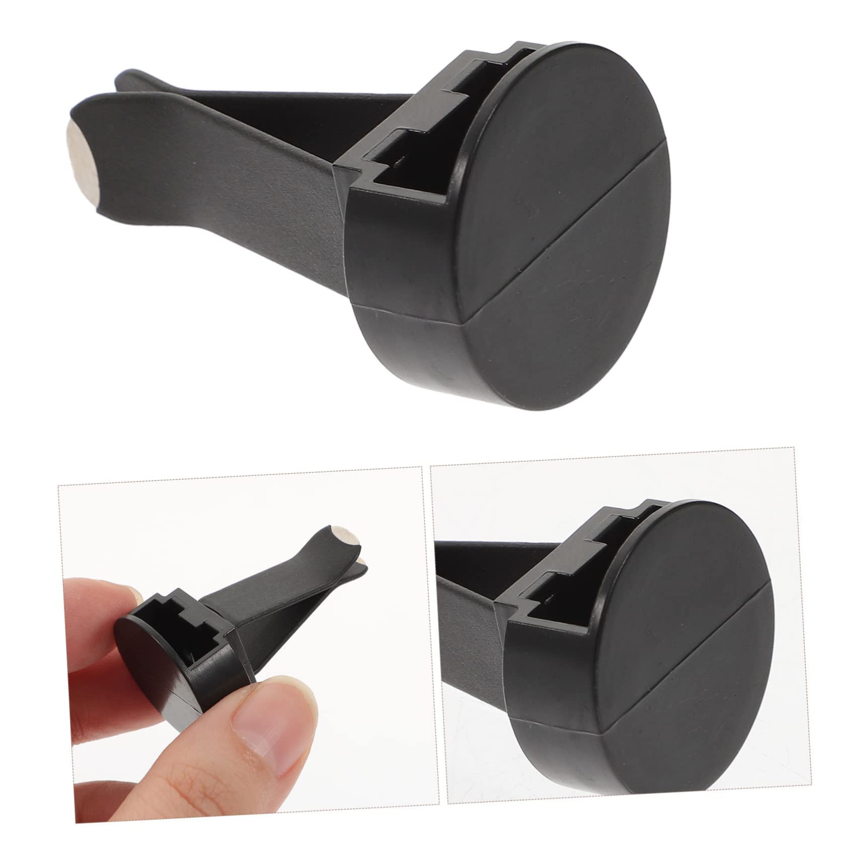 Clip per Diffusore da Bocchetta Auto 100 Pezzi in Metallo e Plastica