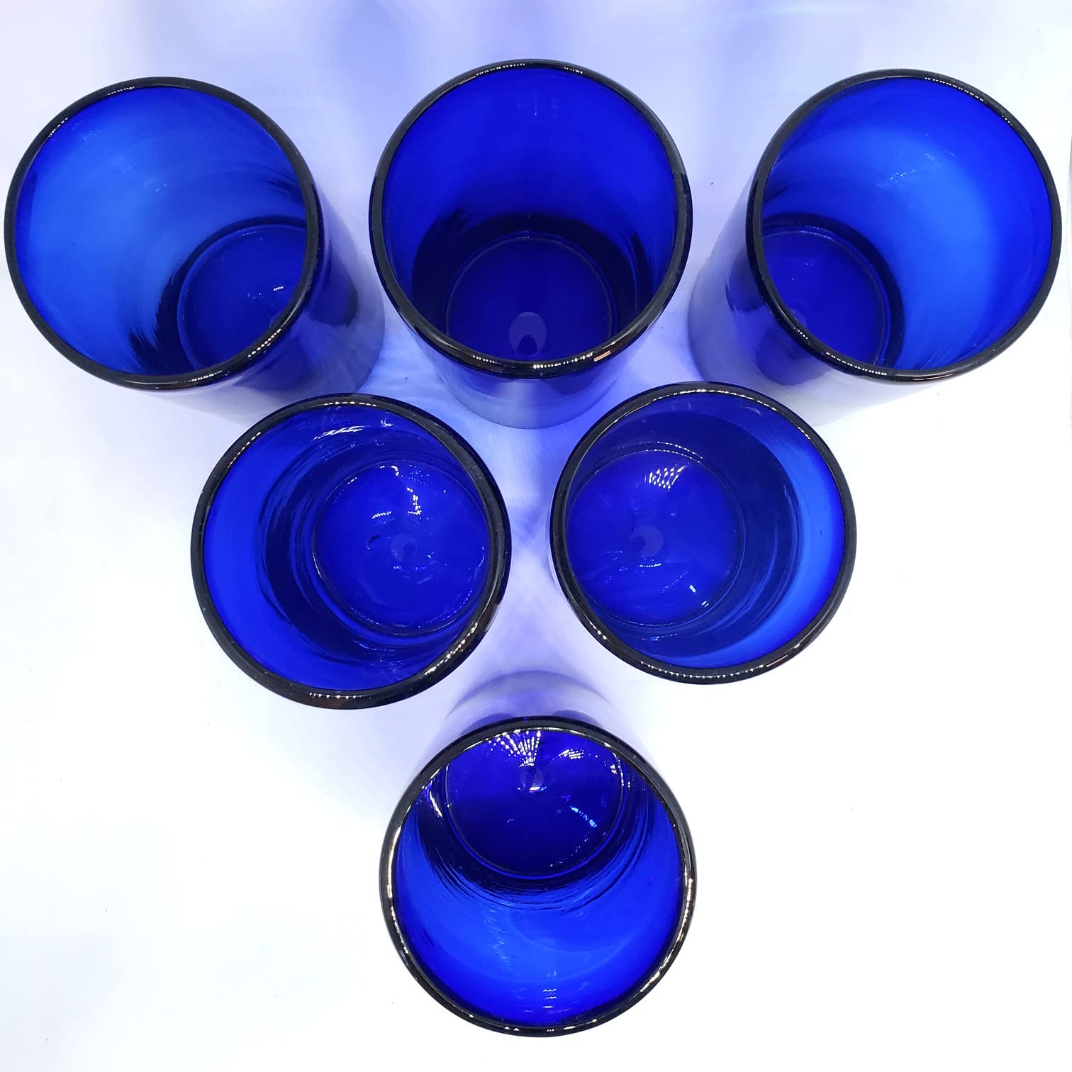 4.5 inch high drinking glasses GoodGlassware Highball Glasses (Set of 4, 13.5 oz)
