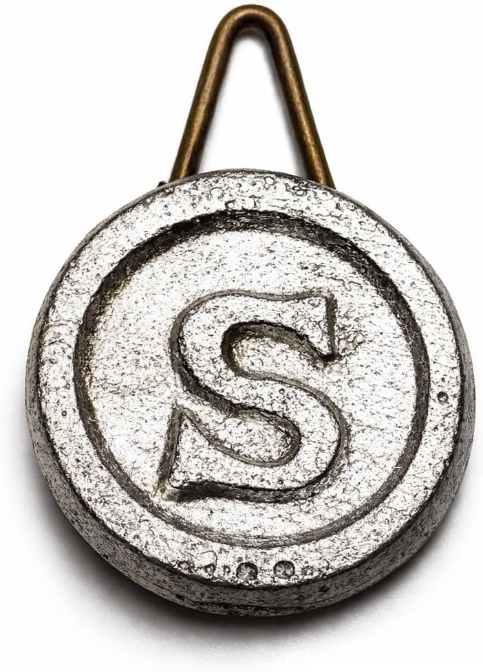 Antique Style Clock Pendulum Bob 2.8 oz – Round Metal Mantel Clock Replacement Part, Compatible with Sessions Clocks TM