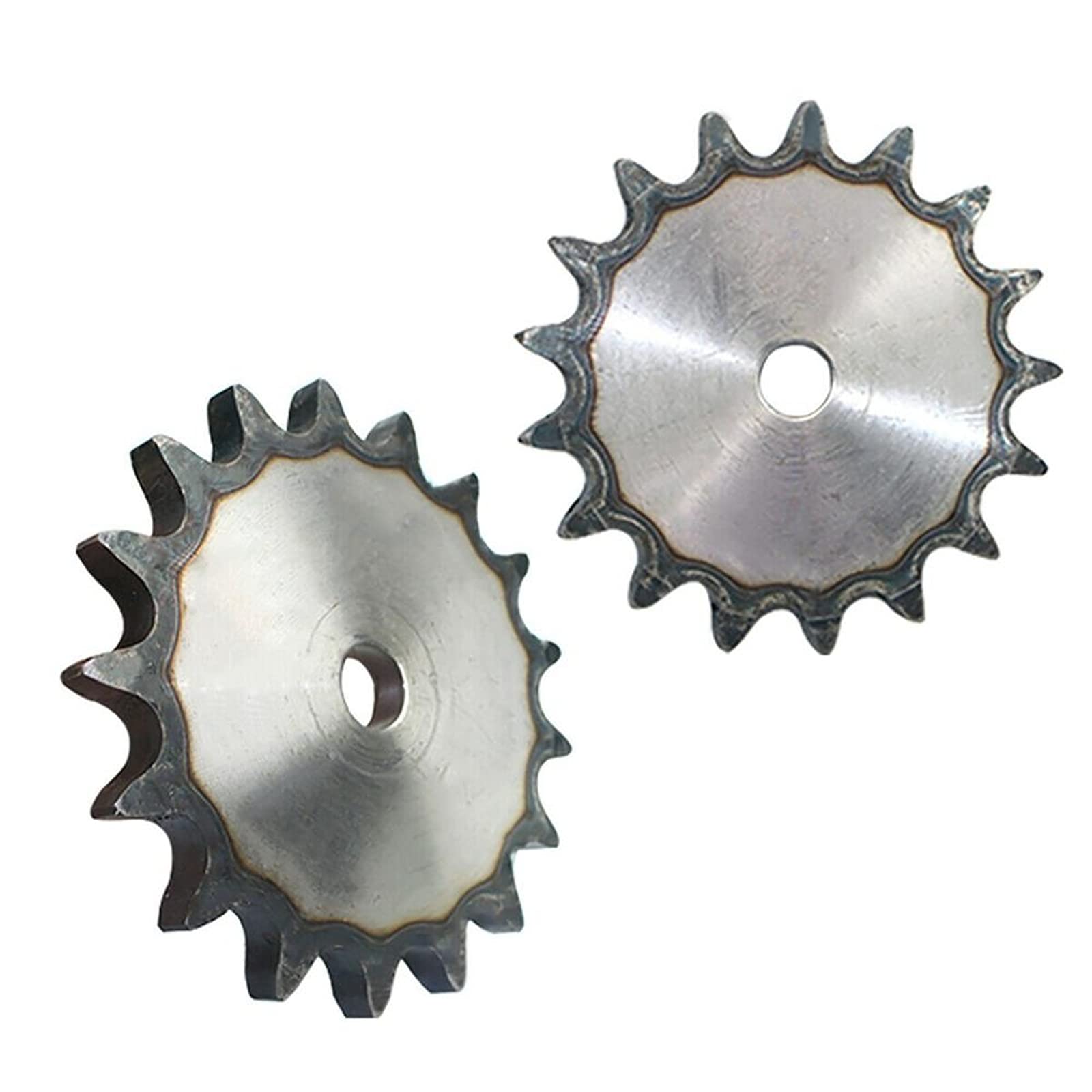 1pc (tipo 16A) 10-19 dientes plana piñón de la rueda de acero de Transmisión de Potencia piñón de la cadena de engranajes, 16A-14 dientes