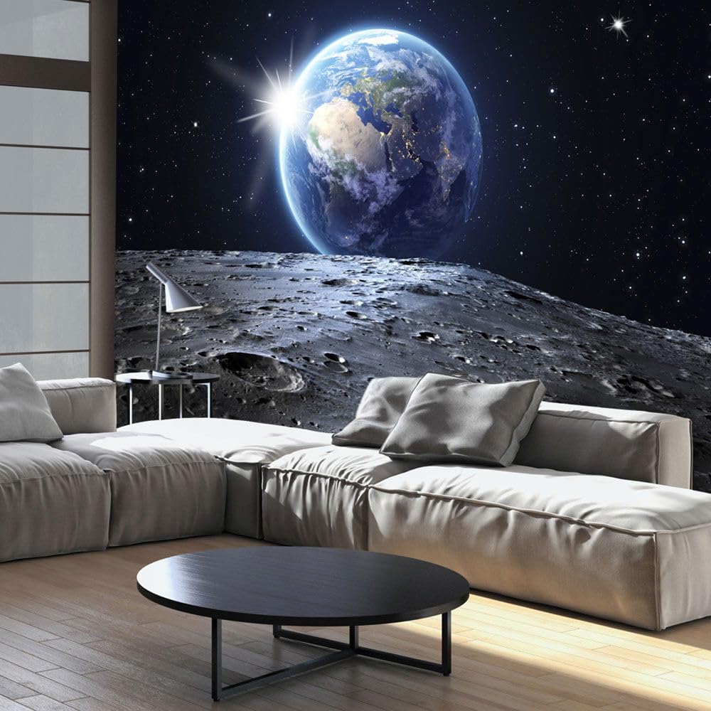 KunstLoft Tapete 'View of the Blue Planet' 150x105cm Fototapete modern