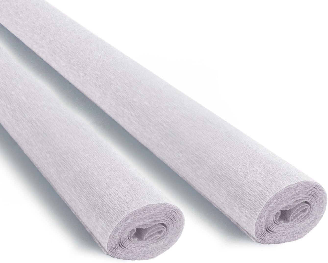 2PCS 90g Italian Crepe Paper roll 17inch Wide 59 inch Long (Orange（374）)