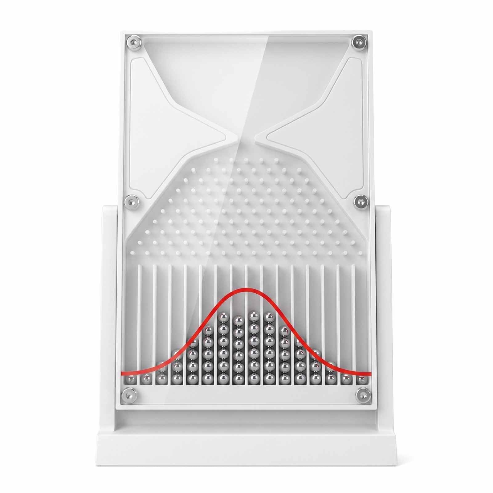 Kit Didattico Galton Board Per Famiglie - Modello Interattivo Per La Dimostrazione Della Probabilità, Strumento Didattico Di Fisica E Statistica Per Listruzione Domiciliare Per Bambini, Ragazzi E