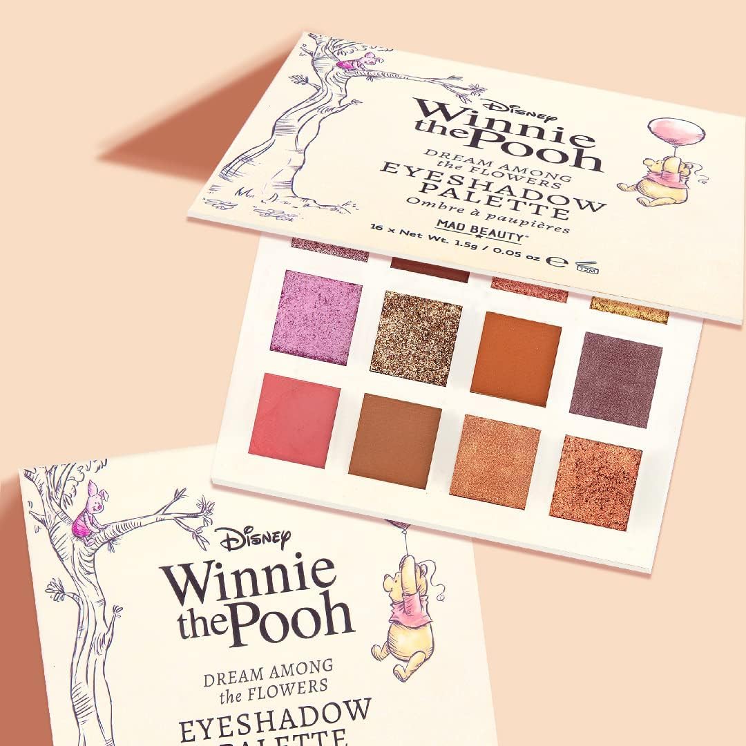 Winnie The Pooh Eyeshadow Palette 16 Shades Disney, 24 g (Pack of 1) - Image 4