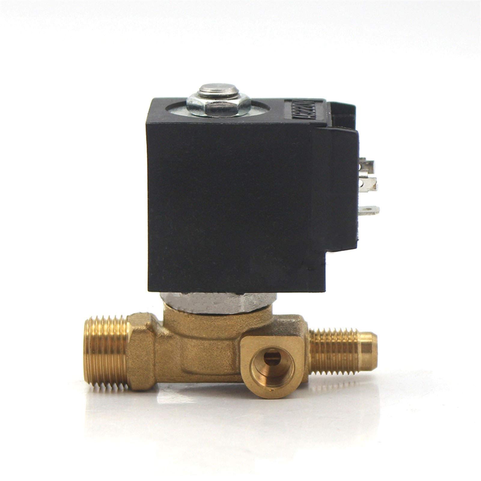 Électrovanne AC230V G1/4 normalement fermée pour contrôle de l'eau et du gaz