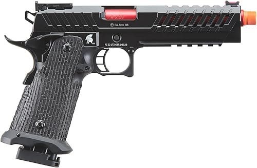 Miniatura 3 de Lancer Tactical Knightshade Hi-Capa Gas Blowback Full Metal Airsoft Pistol-330 FPS