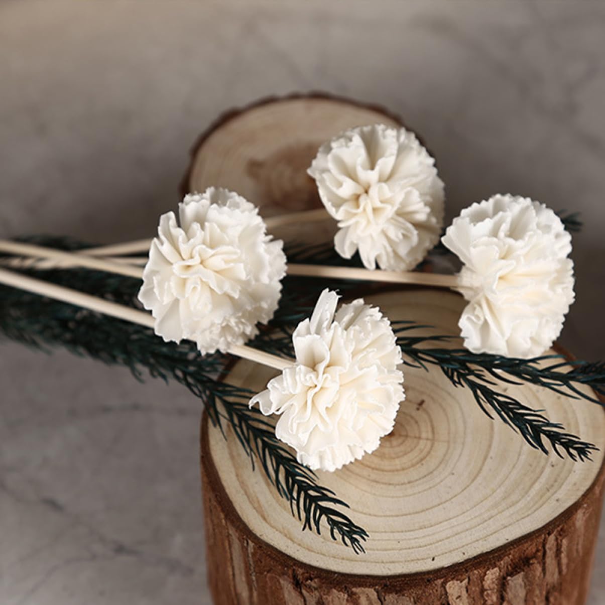 PRETYZOOM 5 Sätze Blumen Der Aromatherapie Diffusor-Sticks Öldiffusor Luft Docht Lilie Auto Duftstäbchen Heizlùfter Diffusorsticks Zum Nachfüllen Zubehör Für Aromaflaschen Rattan 6 Stück * 5