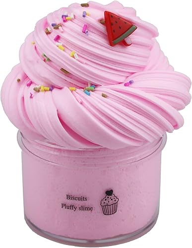 Kit de slime de mantequilla, 1 unidad, limo de nube de fruta elástico perfumado, suave y no pegajoso, juguete de lodo con dijes para niños y niñas