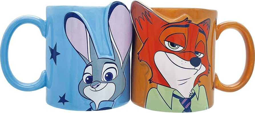 Amazon.co.jp: ディズニー 「 ズートピア 」 ラブ マグカップ ペア