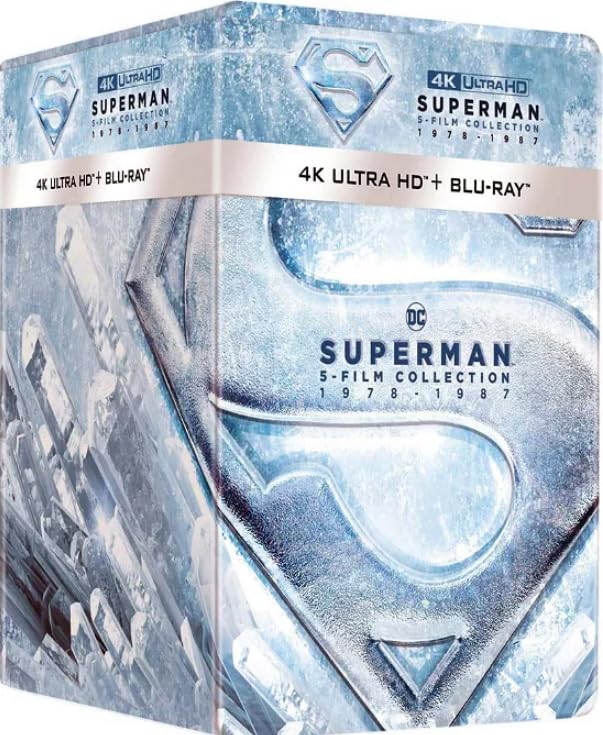 Superman 5-Film Ultimate Collection SteelBook (4K UHD Blu-ray, Region Free)