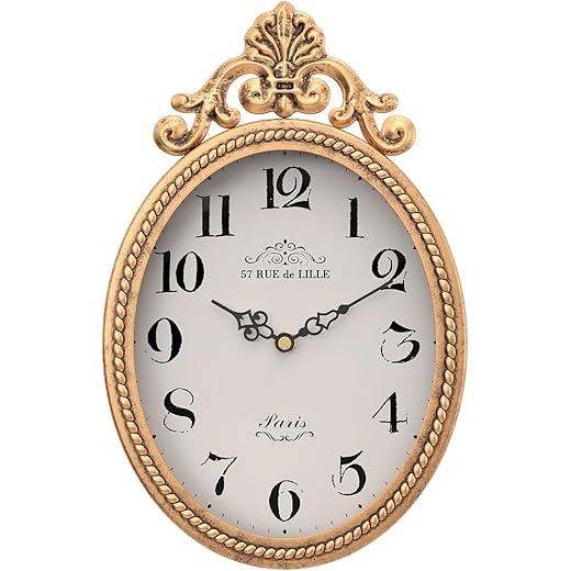 Abdurey French Retro Wall Clock
