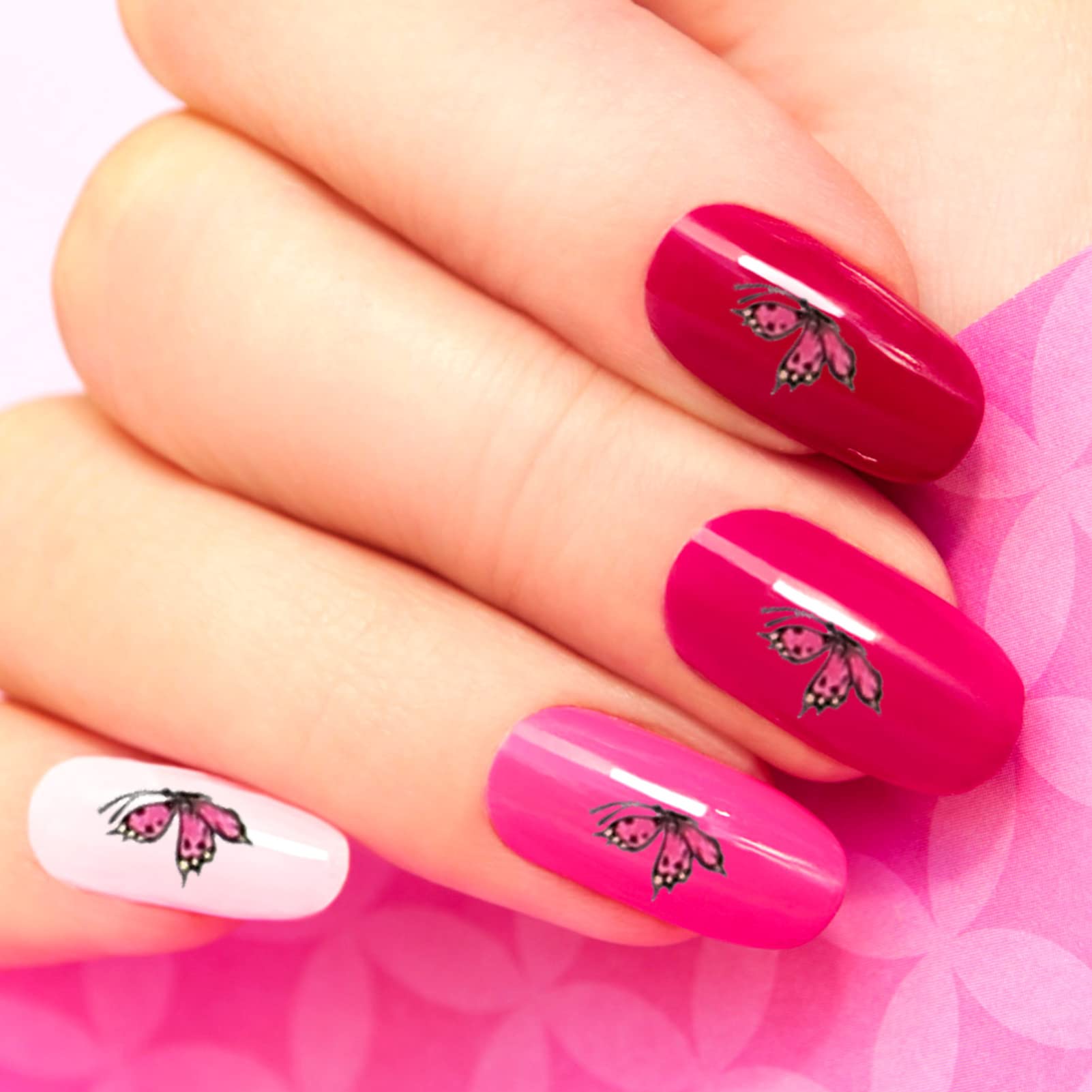 Nail accessories,2 Sets Nail Art Accessories Rhinestone Nail Charms Nail Art Accessory Crystal Nail Charms Nail Accessories Butterflies Nail Decor