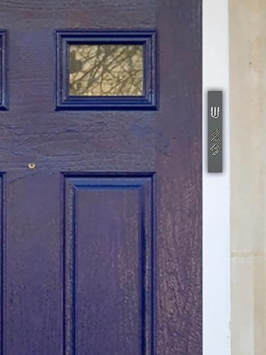 Miniatura 5 de MUNDO JUDAICO MezuzahEstuche de Concreto MezuzahConcrete Polymer 4.7 in, Piedra - Like