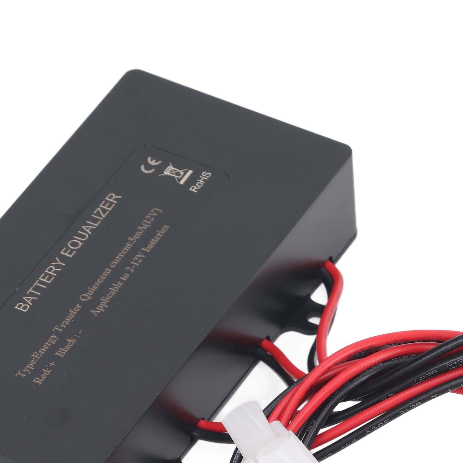 Equalizzatore Batteria 48V, Bilanciamento Automatico Protezione Inversione di Polarità Disconnessione Bassa Tensione, con Corrente di Compensazione Massima 10A, per Auto Barca