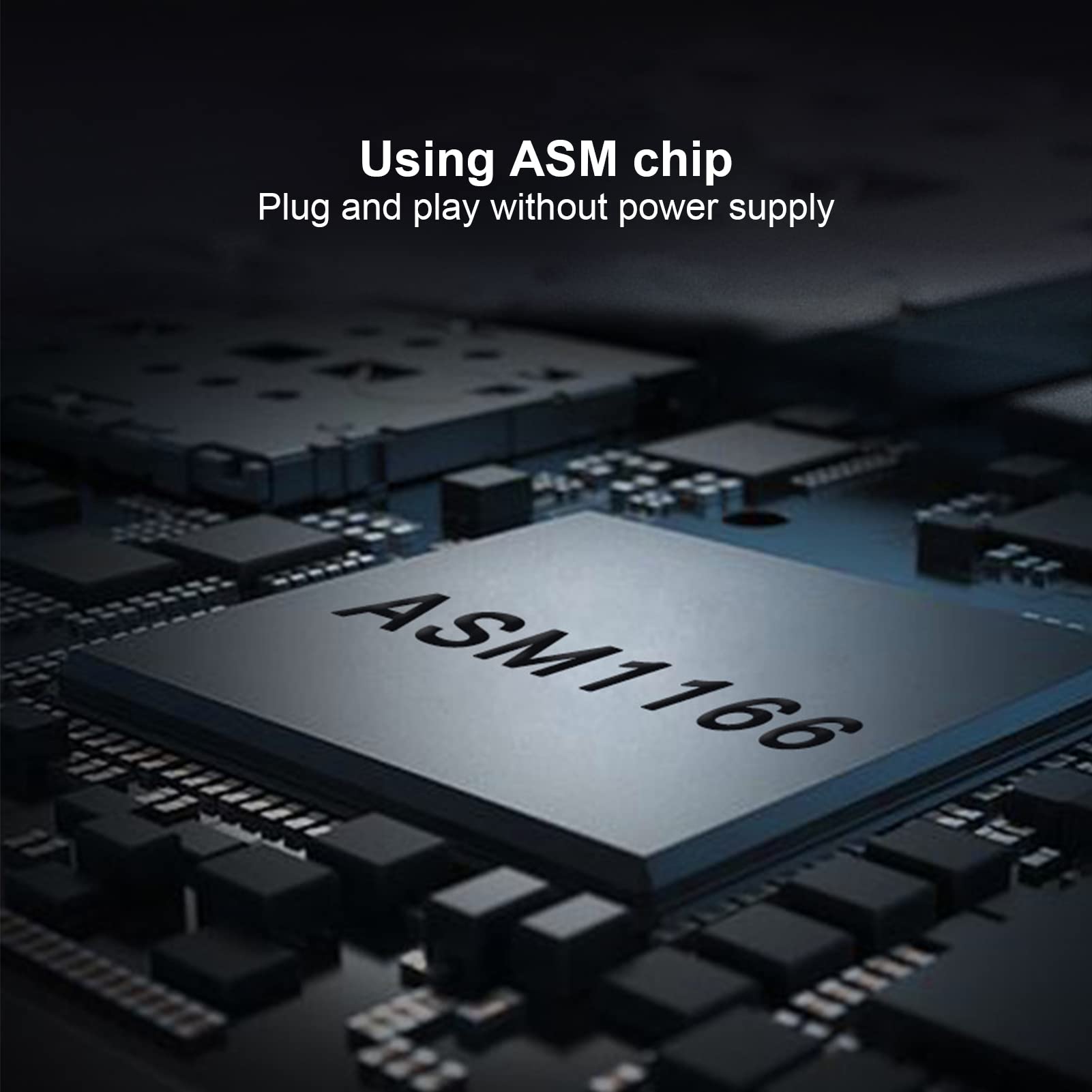 Prise de Carte D'extension PCIE Vers SATA 3.0, 6 Ports SATA 3.0, Pas de Prise D'alimentation dans La Puce ASM, Plus La Conception du Capuchon de Protection Convient Au Disque Dur SATA de 2,5 Pouces