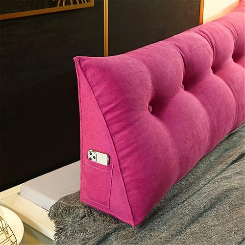 Miniatura 2 de Almohada grande triangular para cabecero con cuña y respaldo de posicionamiento, almohada de lectura, soporte de espalda, cojín lumbar para sofá