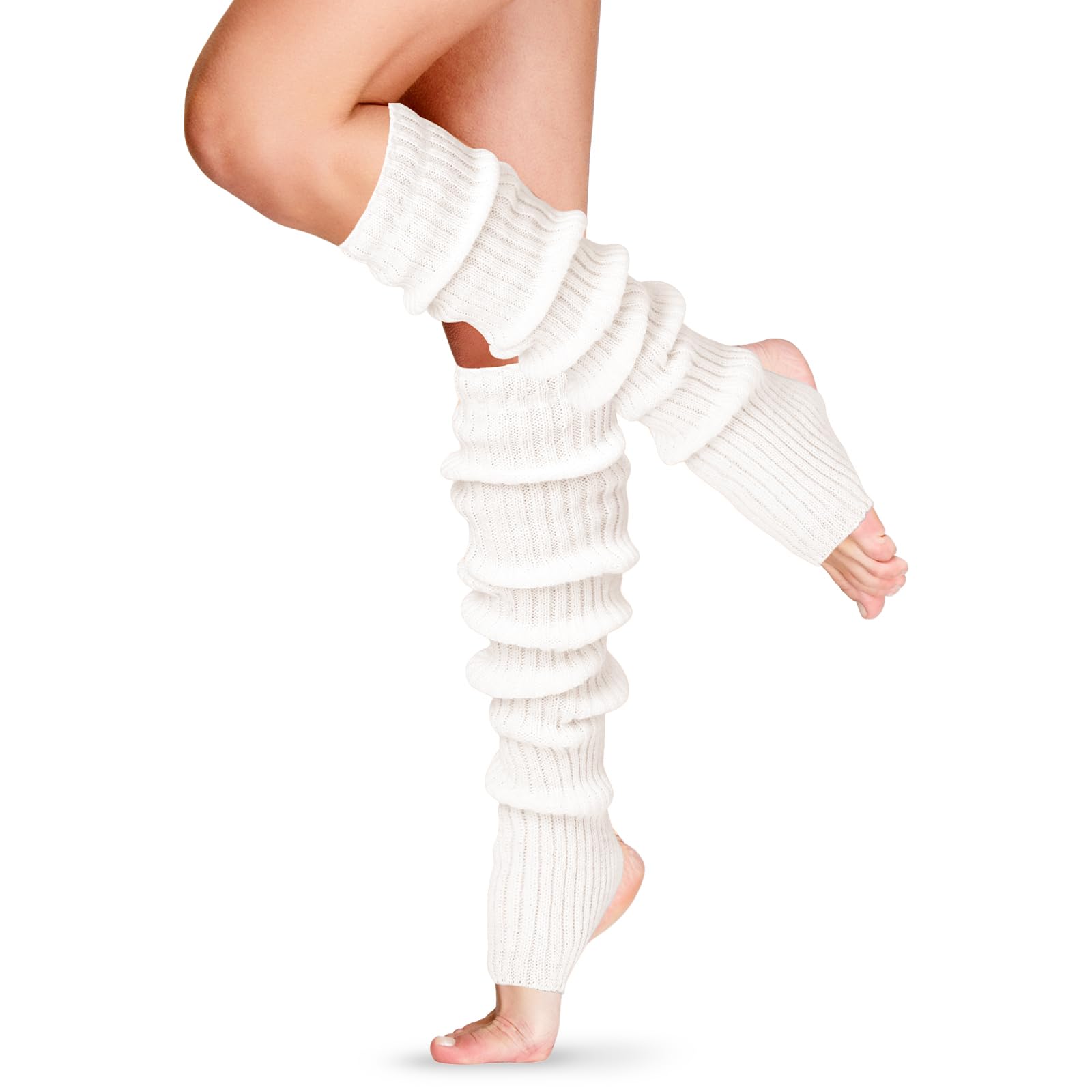Stirrup Leg Warmers - Black - Spangles Dancewear