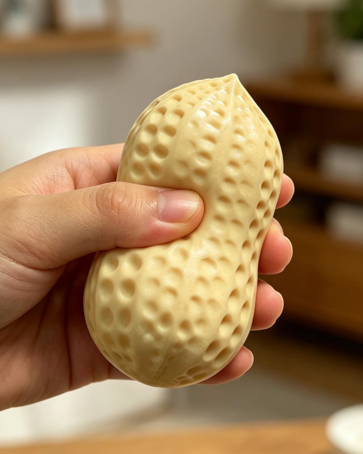 2 pezzi Taba Squishy - Arachidi realistico, oggetto anti-stress, ufficio, accessorio per il rilassamento per adulti, gadget sensoriali, morbidi per concentrazione e sollievo
