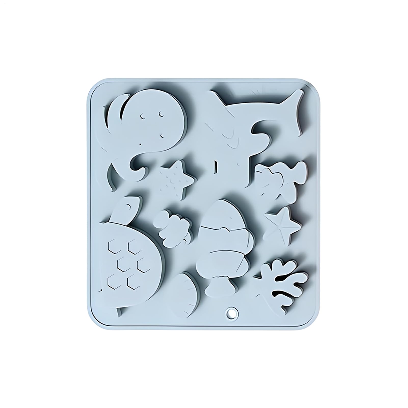 per cioccolatini, 10 antiaderenti in silicone, per torte, gelatine