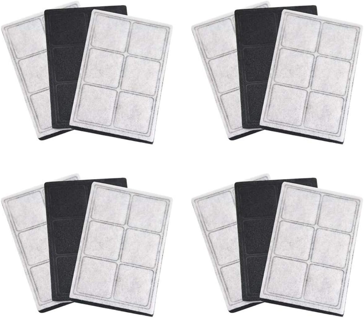 TOP PAW Dog Flowing Fountain Filter Cartridges 4 Pack