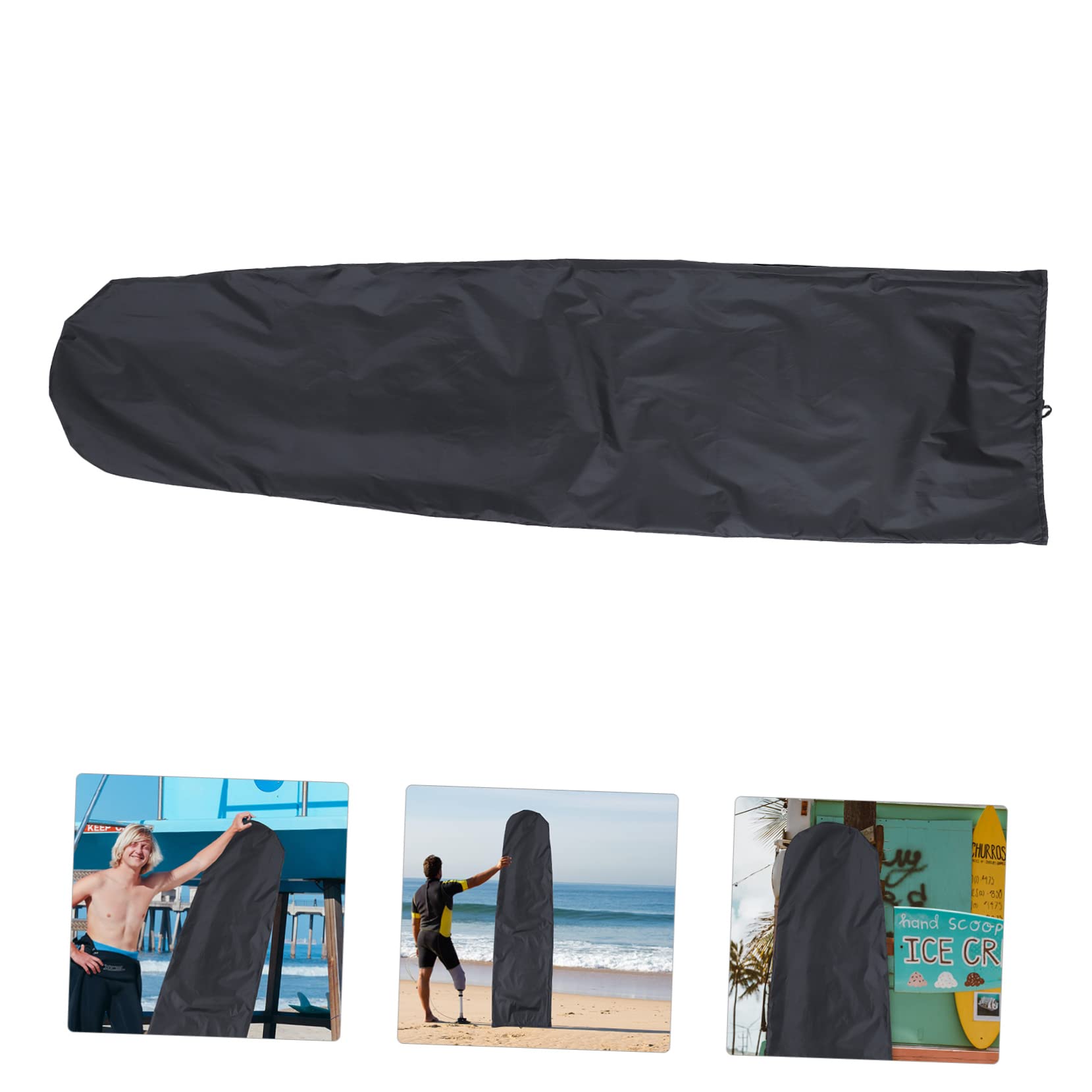 KICHOUSE Surfboard Bag for Outdoor Practical Surfboard Cover Lightweight and Sturdy Drawstring Closure