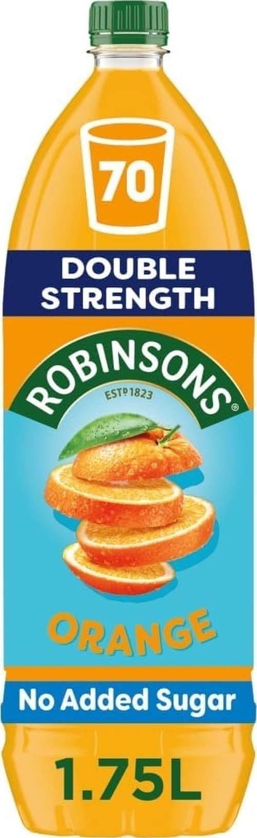 Fruit Squash - Low Calorie - Double Strength - Orange 1.75 Litre