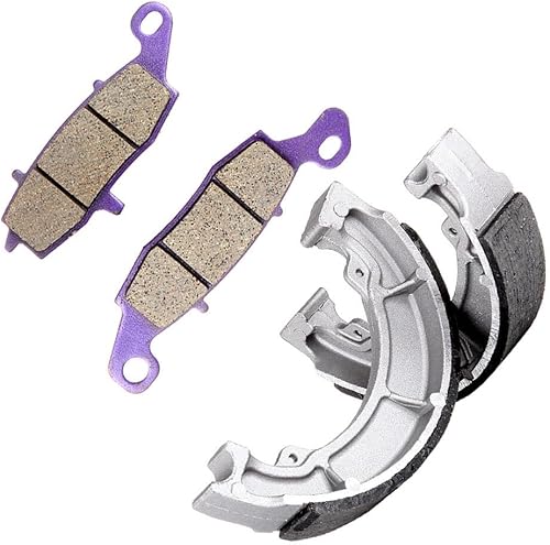 SCITOO Pastillas de freno 706 FA231 para pastillas de freno delanteras y traseras de fibra de carbono Kawasaki W650 2000 2001 2002