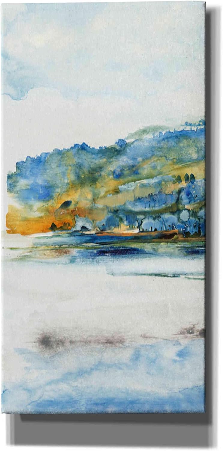 Epic Graffiti 'Island Mist I' by Tim O'Toole Canvas Wall Art, 12"x24"