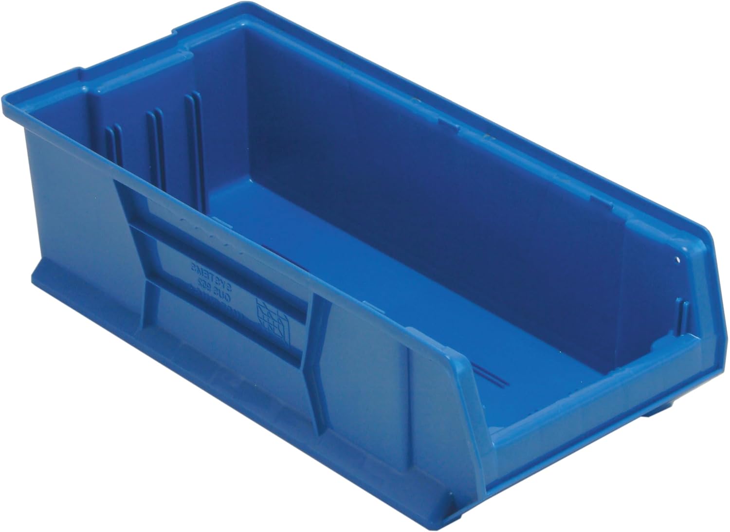 FSE 373-QUS952BLCS Hulk 24" Container, 23-7/8"L x 11"W x 7"H, Stackable, Polypropylene, Blue, Made in USA