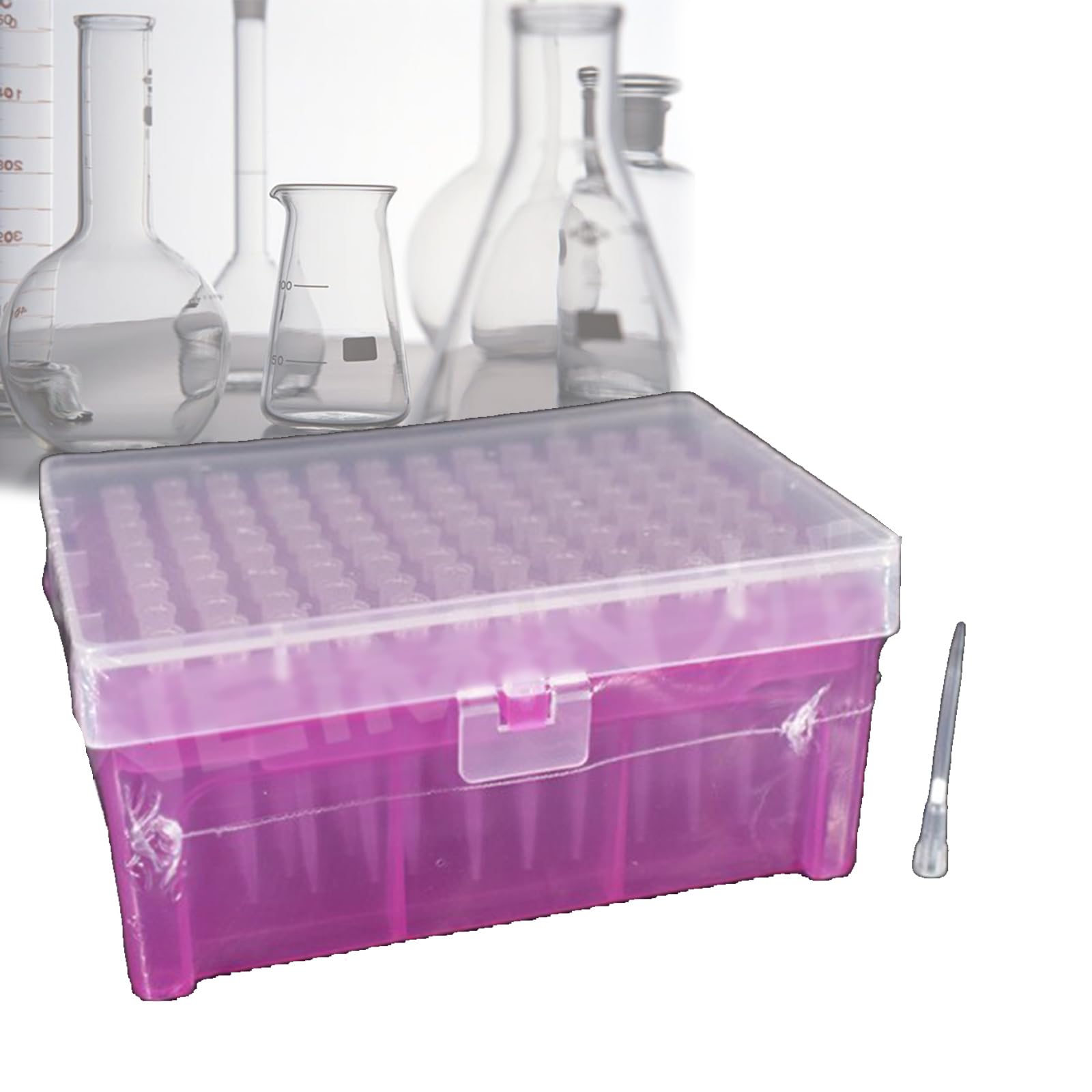 Embouts de pipette faciles a observer pointes transparentes 10ulB en boite