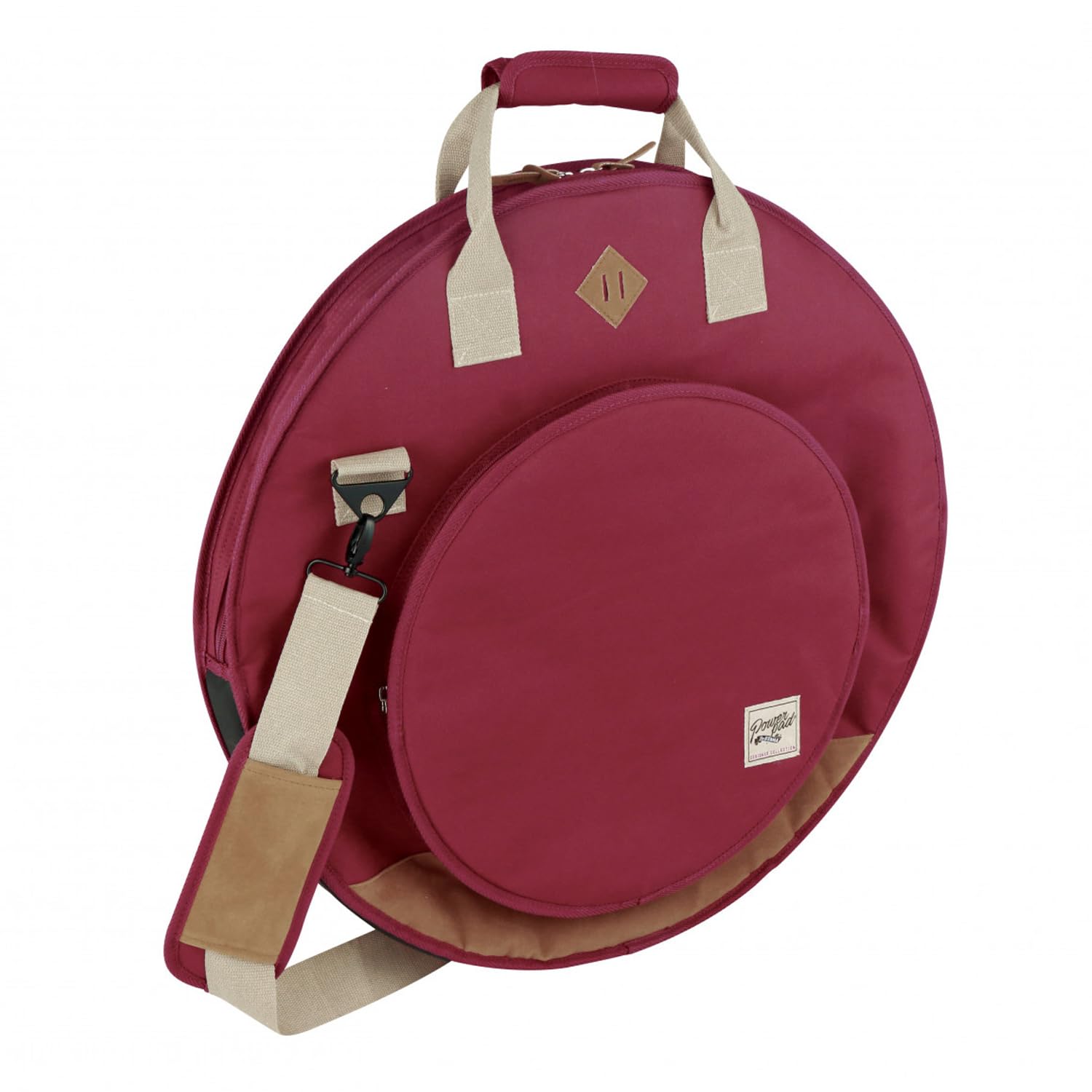 Tama TCB22WR Powerpad Housse pour cymbales Bordeaux 22" + baguettes Keepdrum