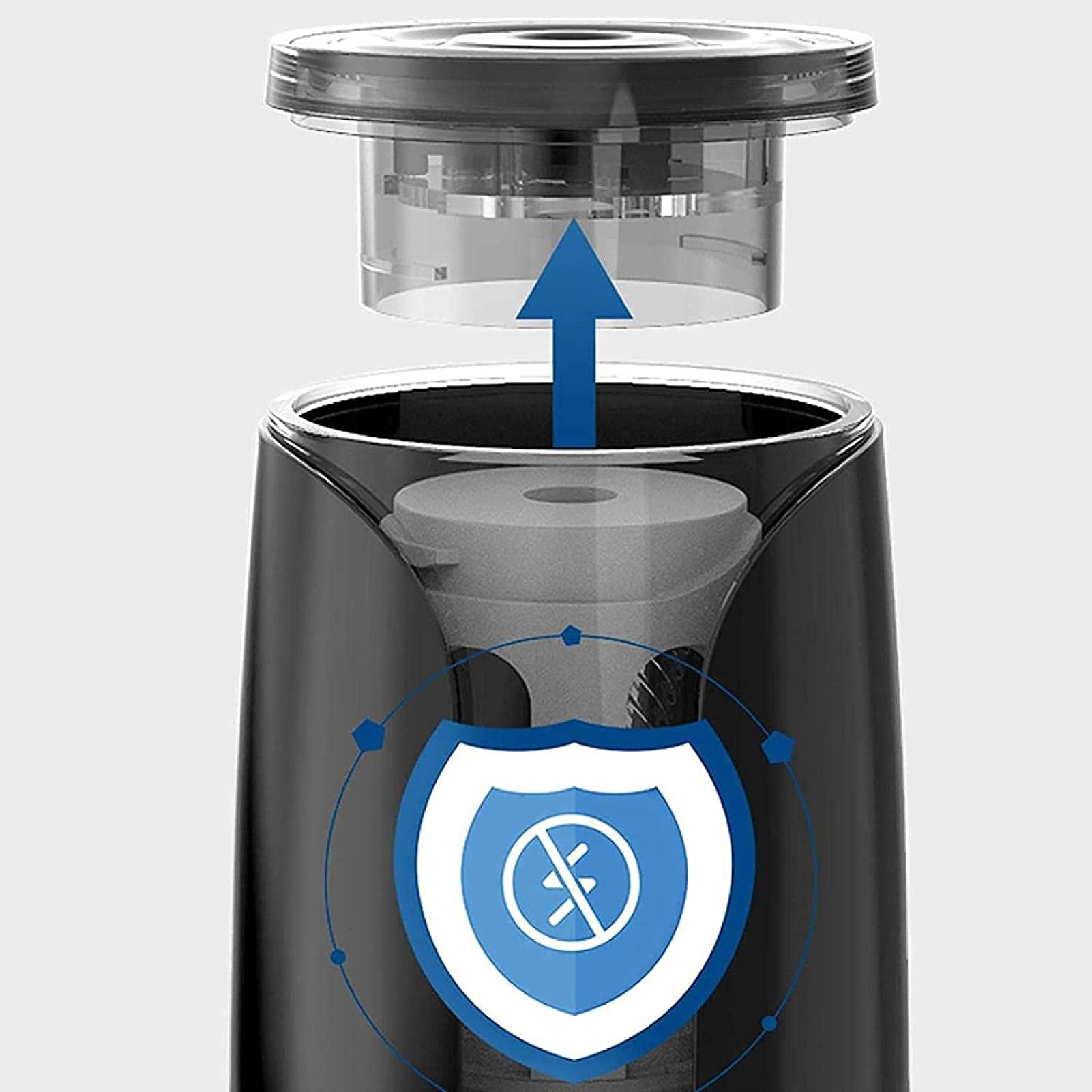 Taille-Crayon électrique avec Alimentation USB, Taille-Crayon à Alimentation Automatique, Grand Taille-Crayon électrique Automatique Portable,