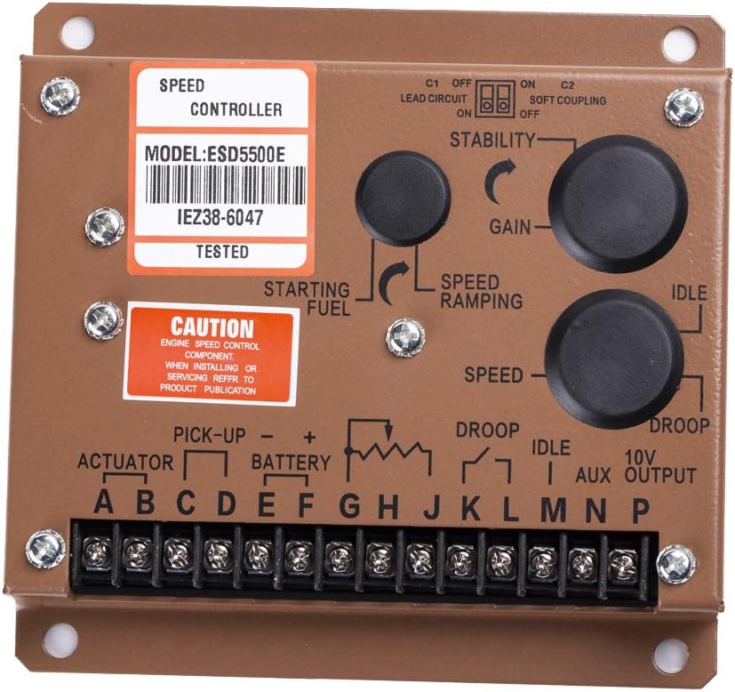 ADC225-24V Actuator + Governor ESD5500E + Magnetic Pickup Sensor MPU 3034572 For Generator 1 set Engine Actuator ADC225-24